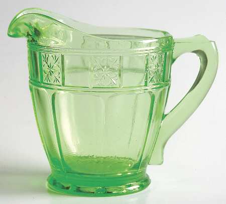 Doric Green Creamer