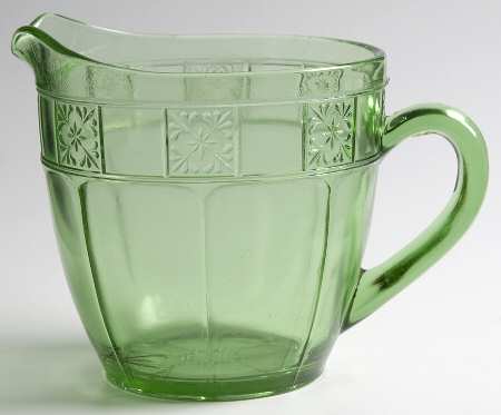Doric Green 32 Oz Pitcher