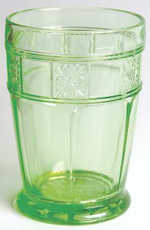 Doric Green 10 Oz Footed Tumbler