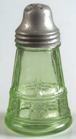Doric Green Shaker with Metal Lid