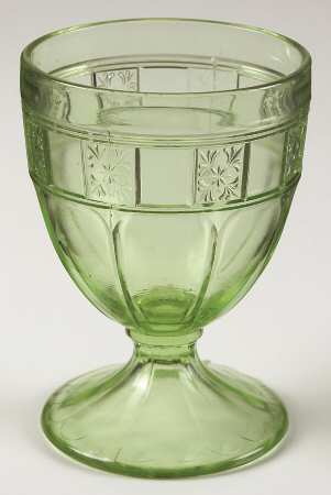 Doric Green Candy Jar No Lid