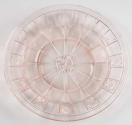 Doric Pink Bread & Butter Plate