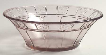 Doric Pink 8" Large Fruit Bowl