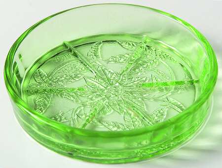 Floral Green Coaster