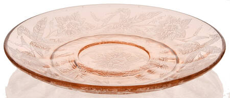 Floral Pink Saucer Only
