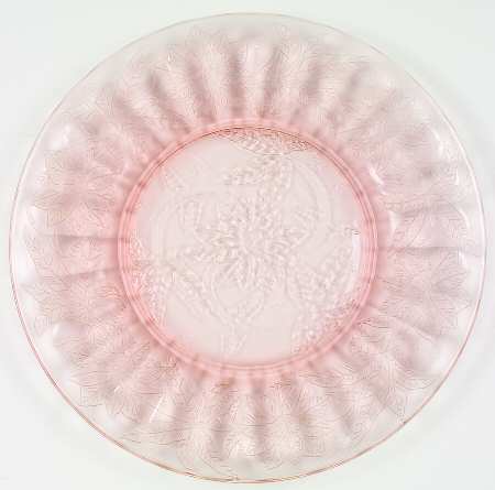 Floral Pink 8" Salad Plate