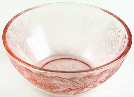 Floral Pink 4" Small Fruit/Dessert Bowl
