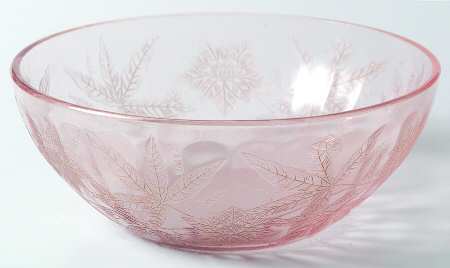 Floral Pink 7" Salad Bowl