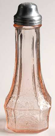 Floral Pink Shaker with Metal Lid
