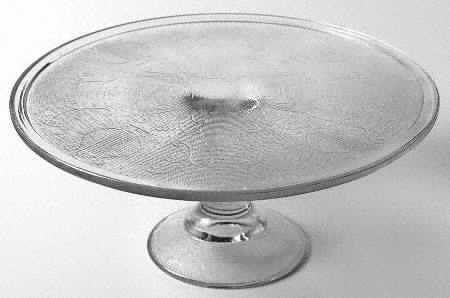 Harp Clear 10" Diameter High Cake Stand