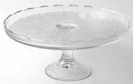 Harp Clear 10" Diameter High Cake Stand