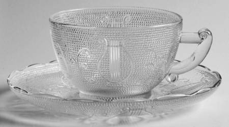 Harp Clear Cup & Saucer Set