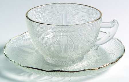 Harp (Gold Trim) Cup & Saucer Set
