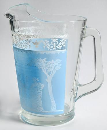 Hellenic Blue 56 Oz Pitcher