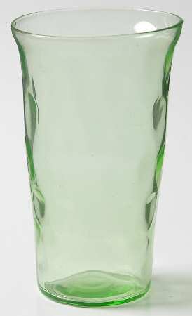Hex Optic Green 5 Oz Flat Tumbler