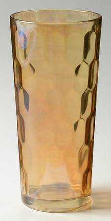 Hex Optic Iridescent 16 Oz Flat Tumbler