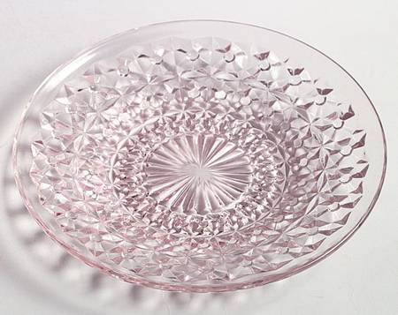 Holiday Pink Bread & Butter Plate by Jeannette