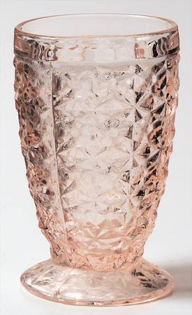 Holiday Pink 5 Oz Footed Tumbler