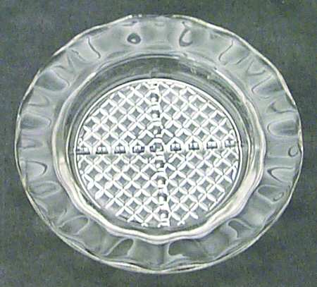 Homespun Clear Coaster/Ashtray