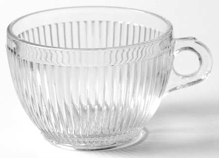 Homespun Clear Child's Cup No Saucer
