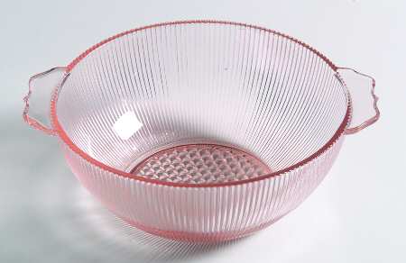 Homespun Pink Cereal Bowl