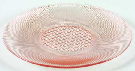 Homespun Pink Bread & Butter Plate