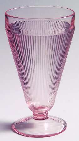 Homespun Pink 15 Oz  Footed Tumbler