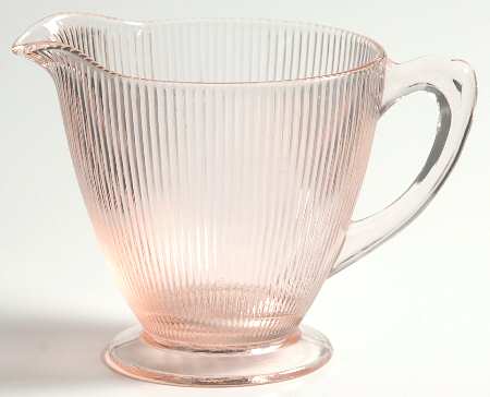 Homespun Pink Creamer