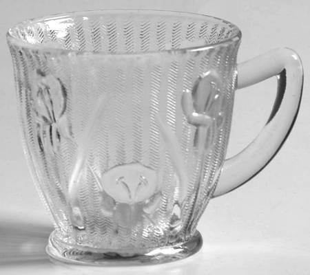 Iris Clear Demitasse Cup