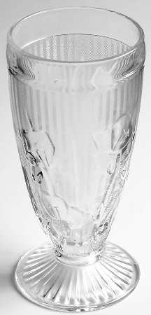 Iris Clear 12 Oz Footed Tumbler
