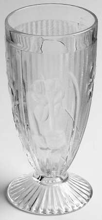 Iris Clear 8 Oz Footed Tumbler