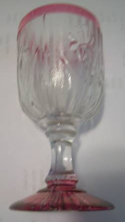 Iris Ruby Flash Water Goblet