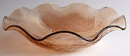 Floragold 11" Large Ruffled Fruit Bowl