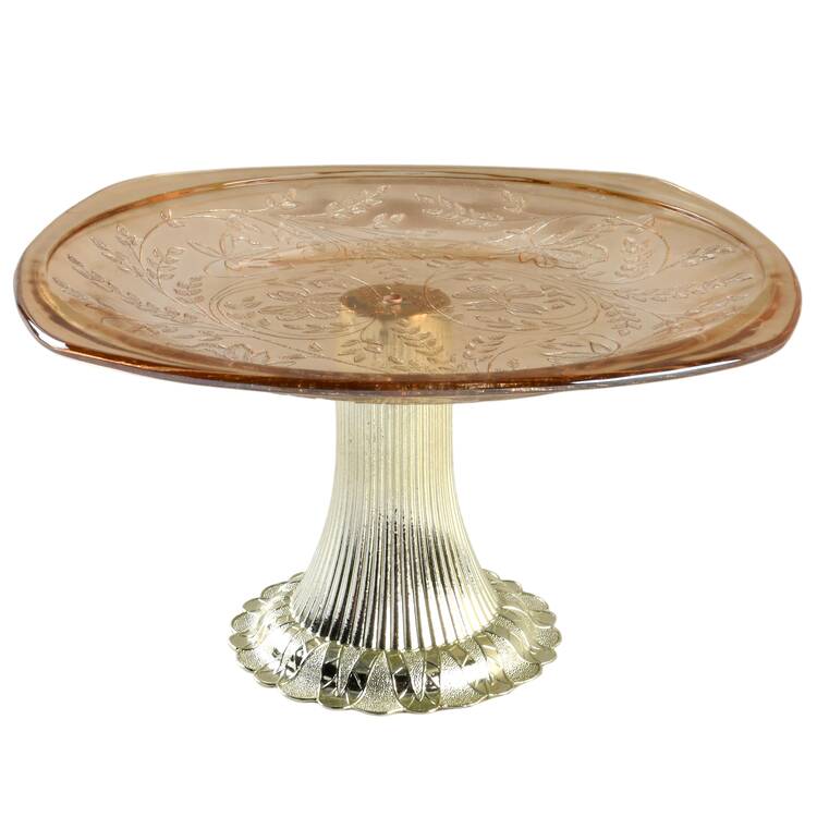 Floragold Metal Pedestal Cake Stand HC