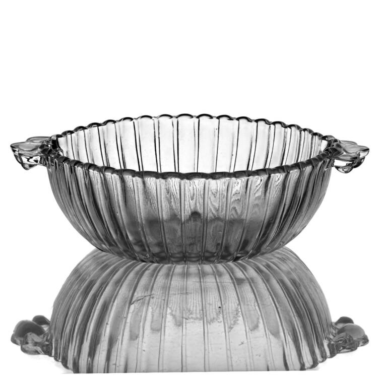 National Clear Handled Fruit Bowl