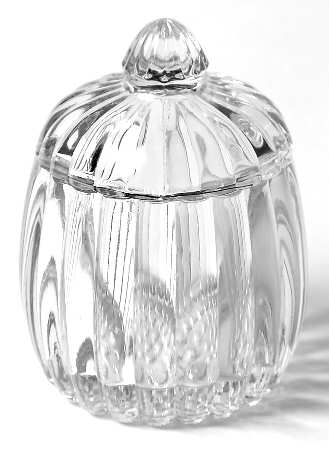 National Clear Relish Jar & Lid