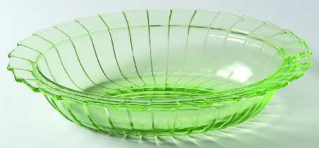 Sierra Green 9" Oval Bowl