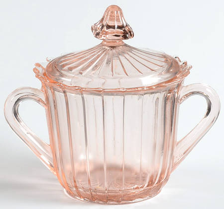 Sierra Pink Sugar Bowl & Lid