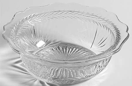 Sunburst "Herringbone" Small Fruit Dessert Bowl