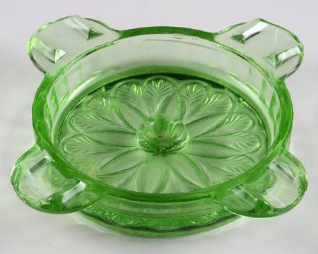 Sunflower Green Ashtray