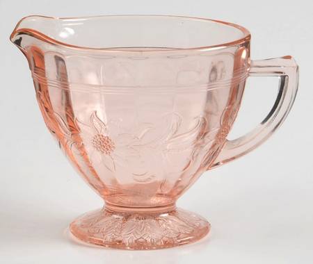 Sunflower Pink Footed Creamer