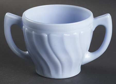 Swirl Delphite Blue Open Sugar