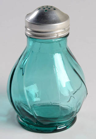 Swirl Ultramarine (Blue Green) Shaker with Metal Lid