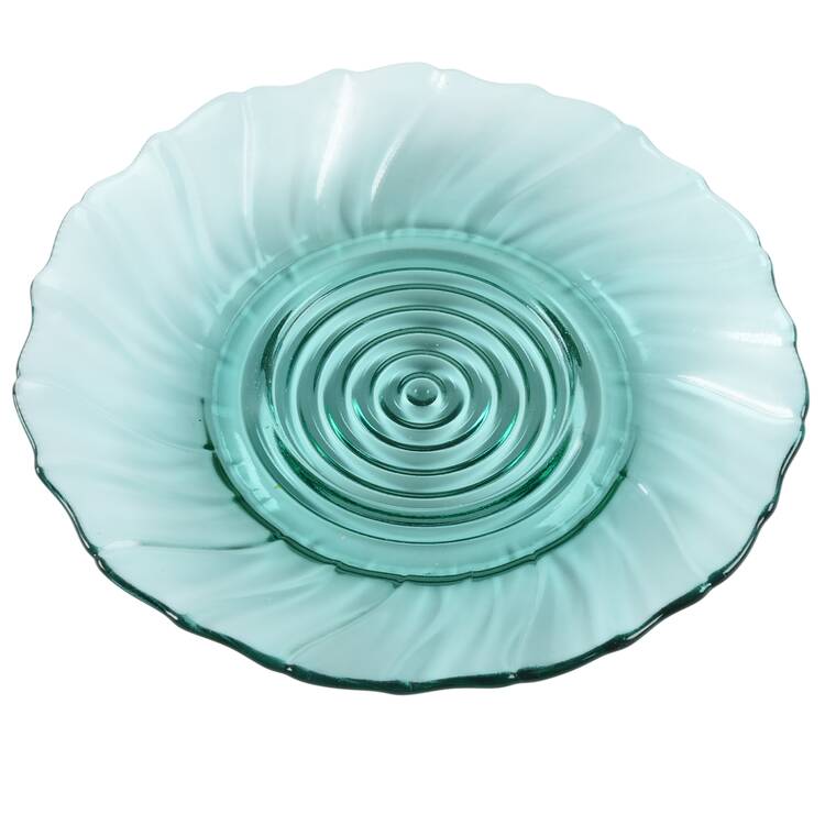 Swirl Ultramarine (Blue Green) Saucer Only
