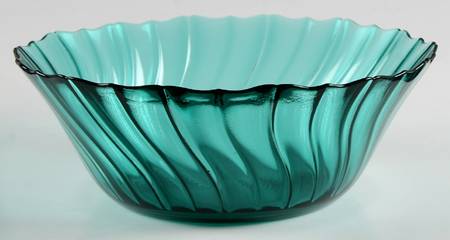 Swirl Ultramarine (Blue Green) 9" Salad Bowl