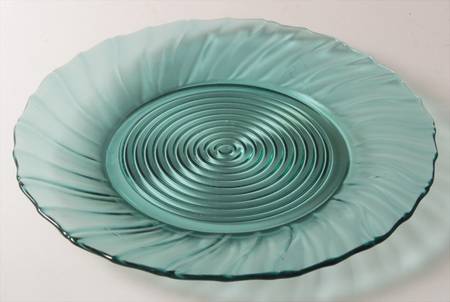 Swirl Ultramarine (Blue Green) Dinner Plate