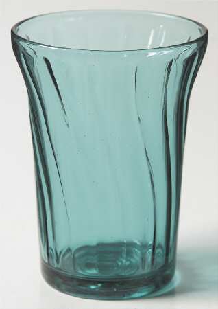 Swirl Ultramarine (Blue Green) 9 Oz Flat Tumbler
