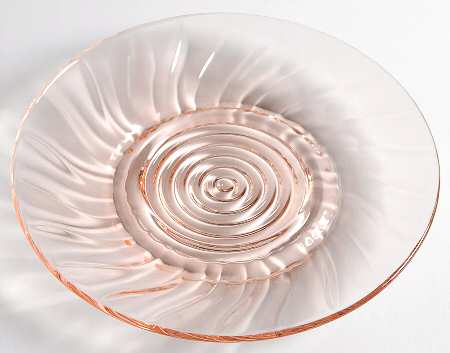 Swirl Pink Saucer Only