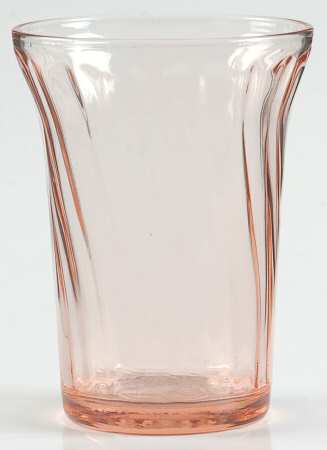 Swirl Pink 9 Oz Flat Tumbler