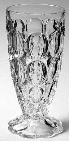 Thumbprint Footed Tumbler